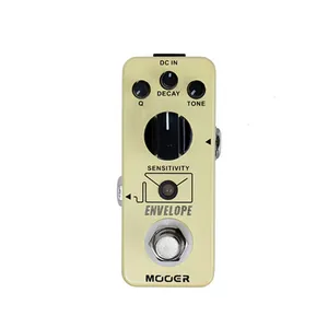 MOOER Envelope Auto Wah Pedal for Guitar Analog Portable Mini Effect Processor Warm Natural True Bypass Guitar Parts Accessories