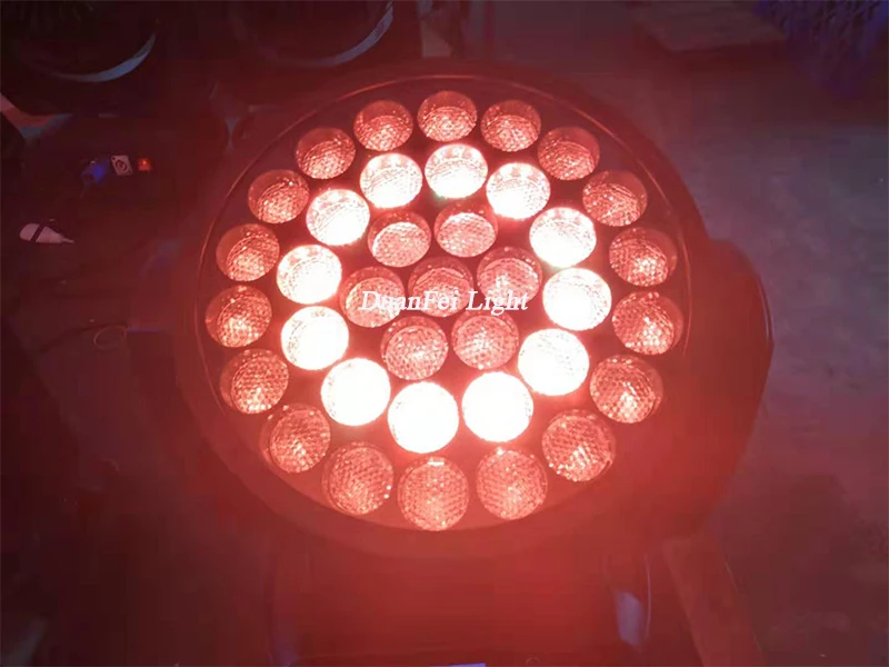 Новинка 2020 оборудование для Dj dmx lyre 37*15 Вт rgbw 4 в 1 четырехцветный светодиодный