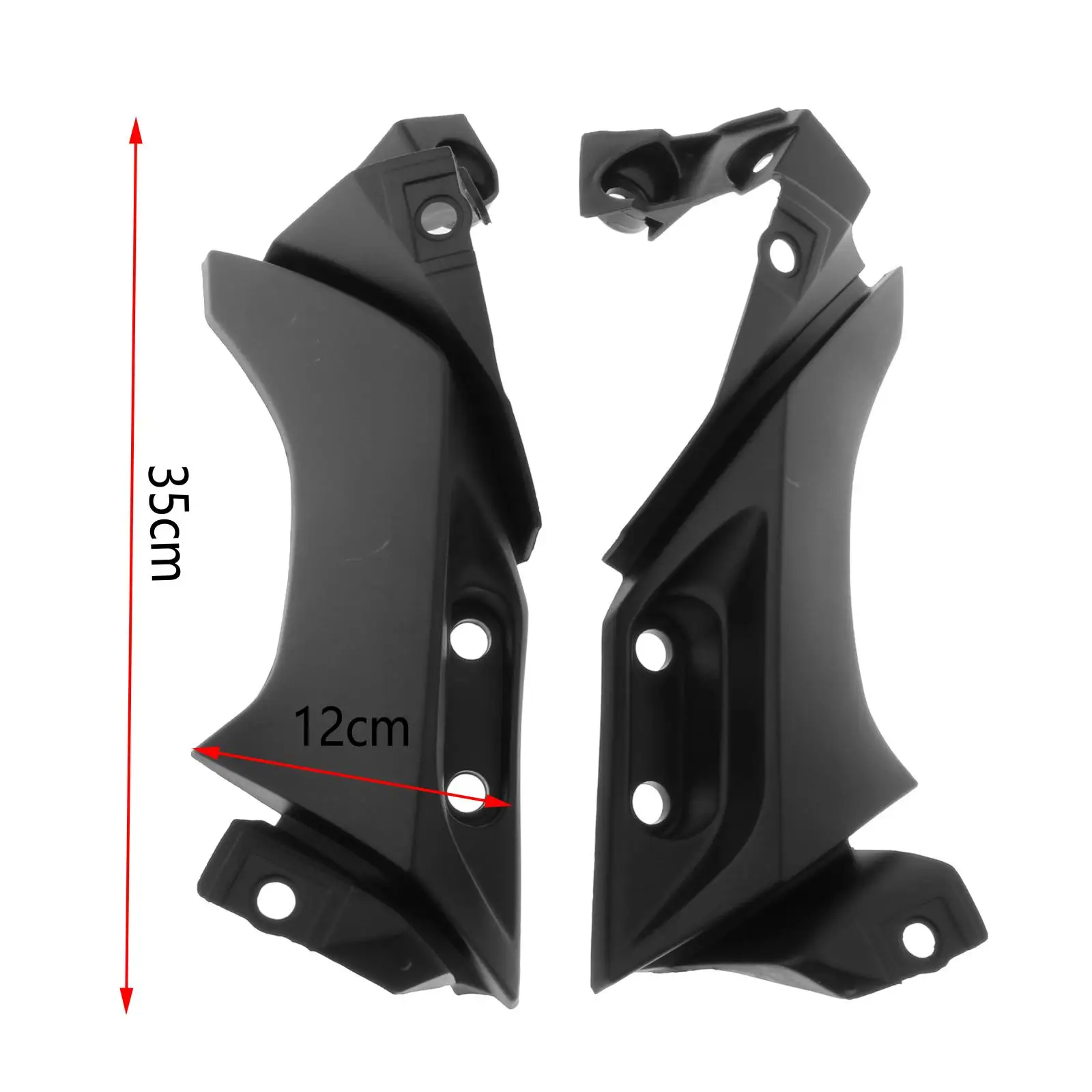 

1pair Side Mid Cover Panels Fairing Cowl Plastic for Yamaha YZF R1 2004-2006 Motorcycle Parts Black