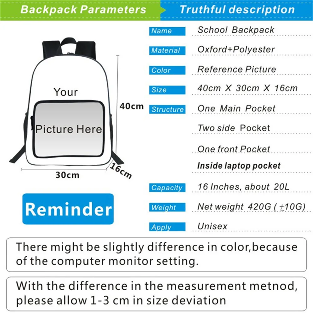 Umbrella Academy Backpack Boy Girl Bag Knapsack Women Bookbag Casual Fashion Knapsack Men Travel Bag Children School Bag Mochila