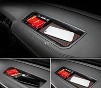 abs dashboard storage box cell phone holder box car styling accessory for 2017 2018 volkswagen vw atlas teramont 1pcs