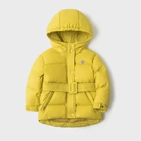 new warm fashion loose children s down jacket duck down jack white 2020 autumn and winter outerwear coats casual hooded solid