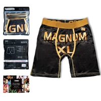 zhcth new fashion men ethika boxers designer tight psd underwear men ice silk boxer panties long shorts sport