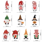 DIY брелок для украшения рождественской елки 5D алмазная живопись мозаичная картина Стразы Декор