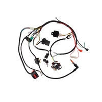 tioodre 9pcs gy6 150cc electric wiring harness kit upgraded multi functional atv switch electric wiring harness car accessories