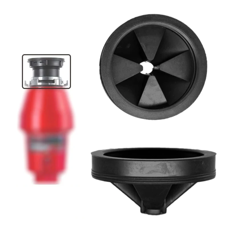 

Silicone Waste Disposer Anti Splashing Cover for InSinkErator Kitchen Sink Drain Strainer Waste Plug Filter 80mm