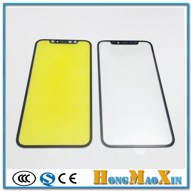 5 шт. качество AAA для iphone XR 1 6 дюйма X XS XSMAX стеклянные линзы или 2 в с OCA пленкой