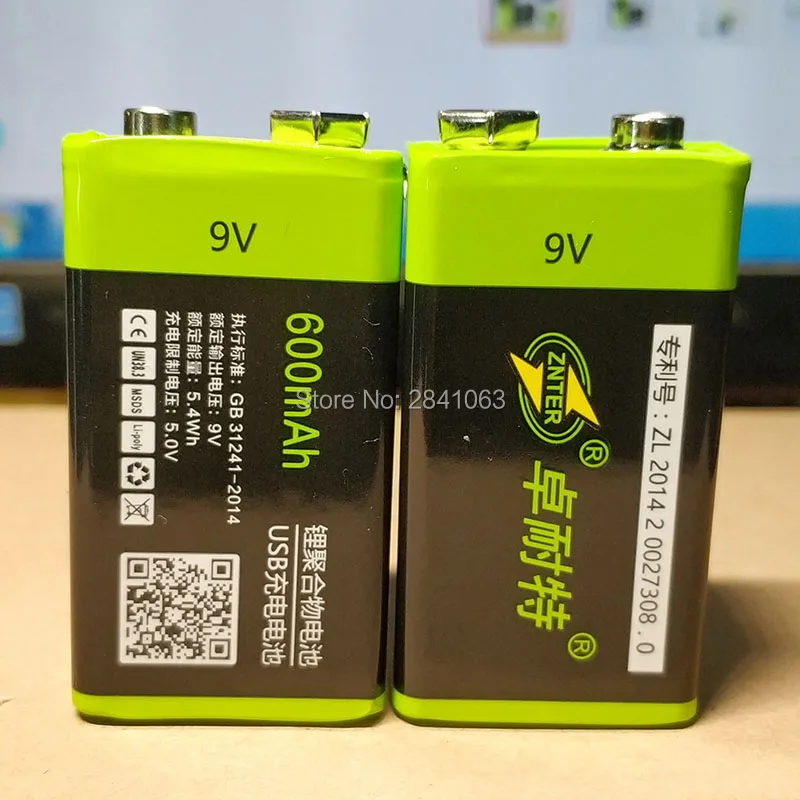 Аккумулятор ZNTER S19 9 В 600 мА · ч в|battery for rc|battery forbattery rc |