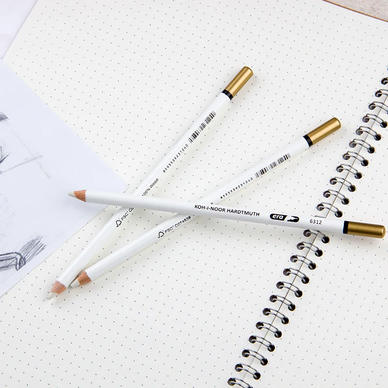 Koh-i-noor 1/3/12pcs Pen Style Elastone Eraser Pencil Rubber Revise Details Highlight Modeling For Manga Design Art Supplies | Канцтовары