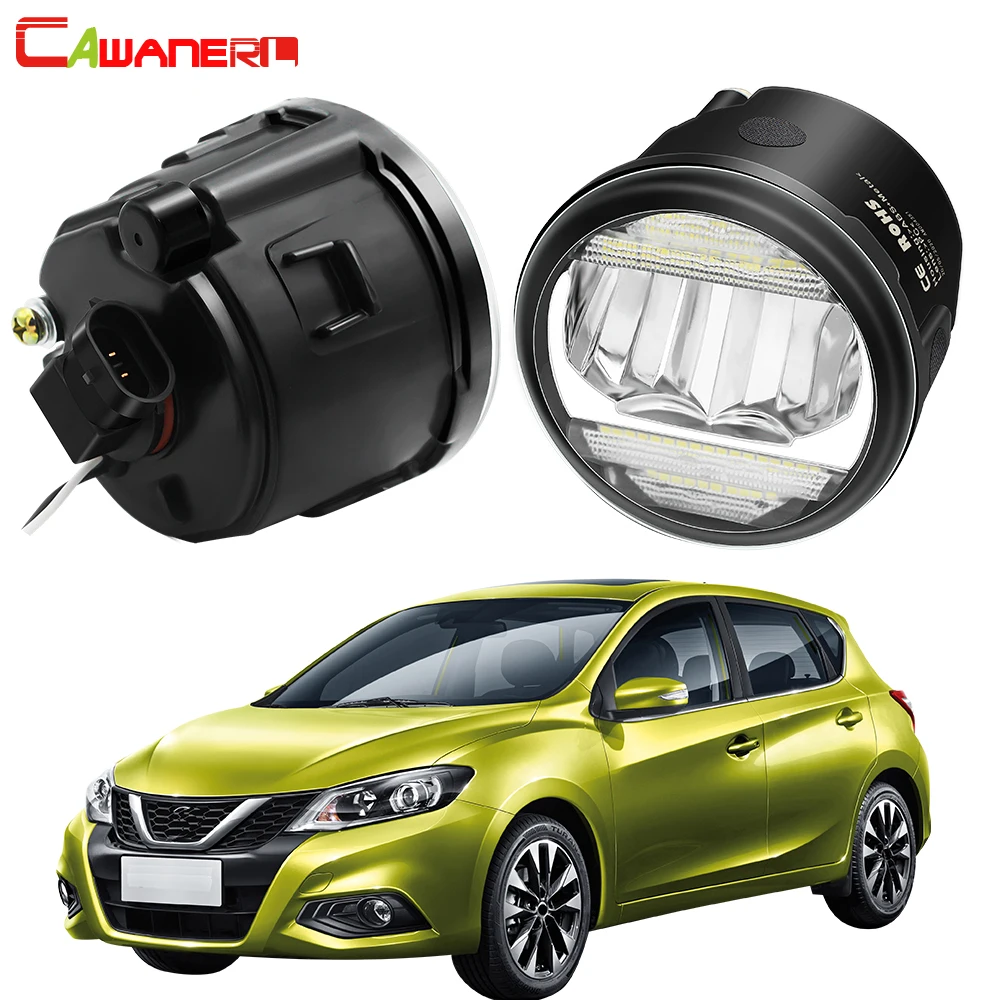 2in1 туман светильник + дневные ходовые огни H11 передний бампер автомобиля