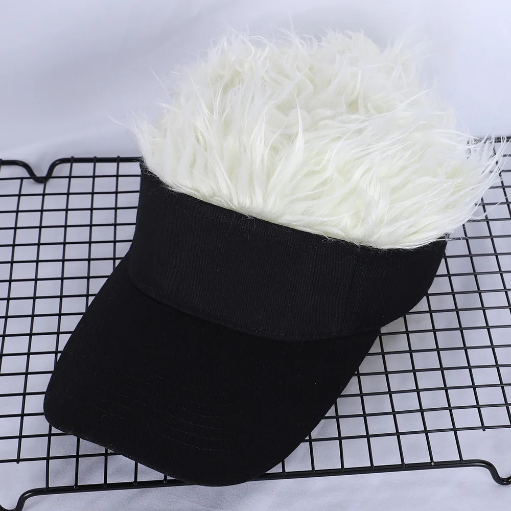 

Summer Fashion Baseball Cap Outdoor Sports Travel Riding Wig Sun Hat Cosplay Men's Creative Hip Hop Cap