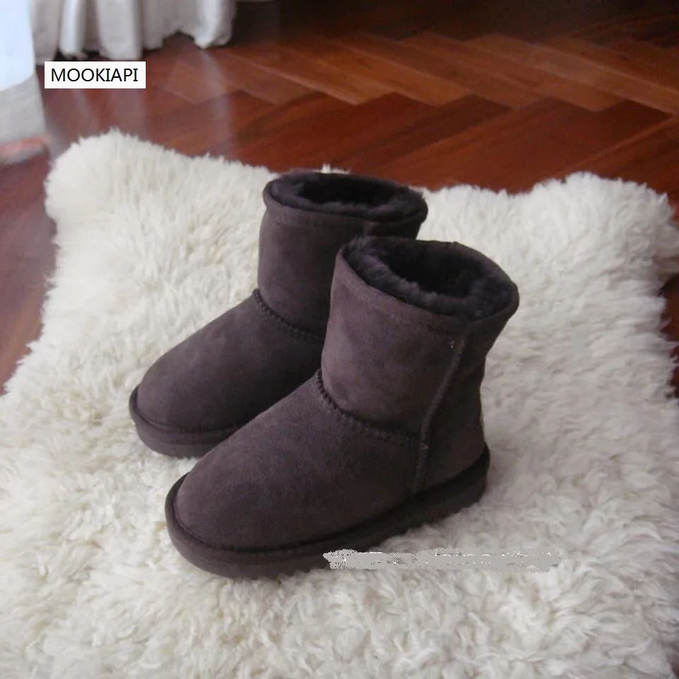 В 2019 году новые австралийские зимние ботинки из овечьей кожи и меха чистая шерсть