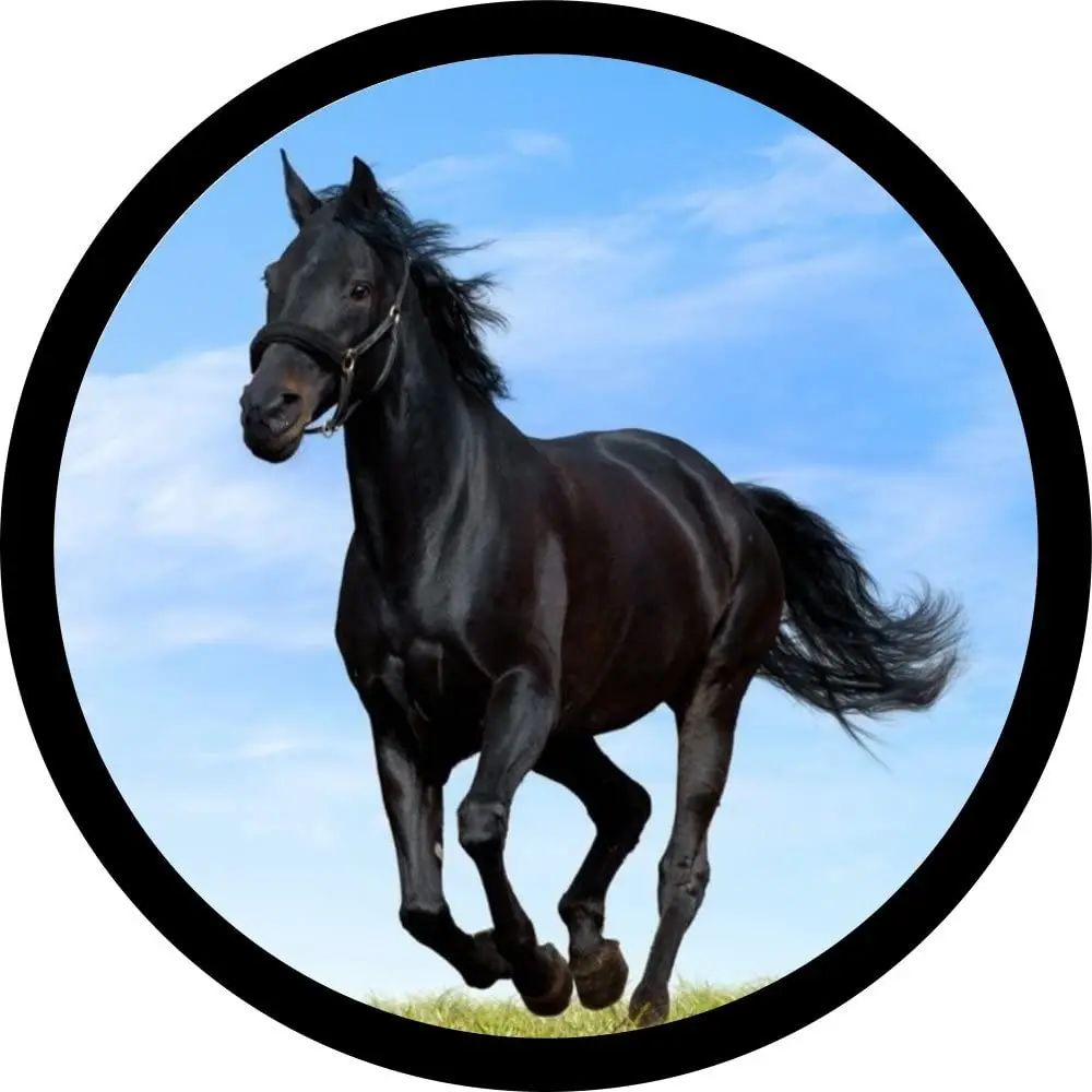 

Running Horse Tire Cover 26" - 37"
