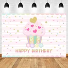 Mocsicka фон для детской фотосъемки с изображением торта мороженого Золотой маленькой звезды