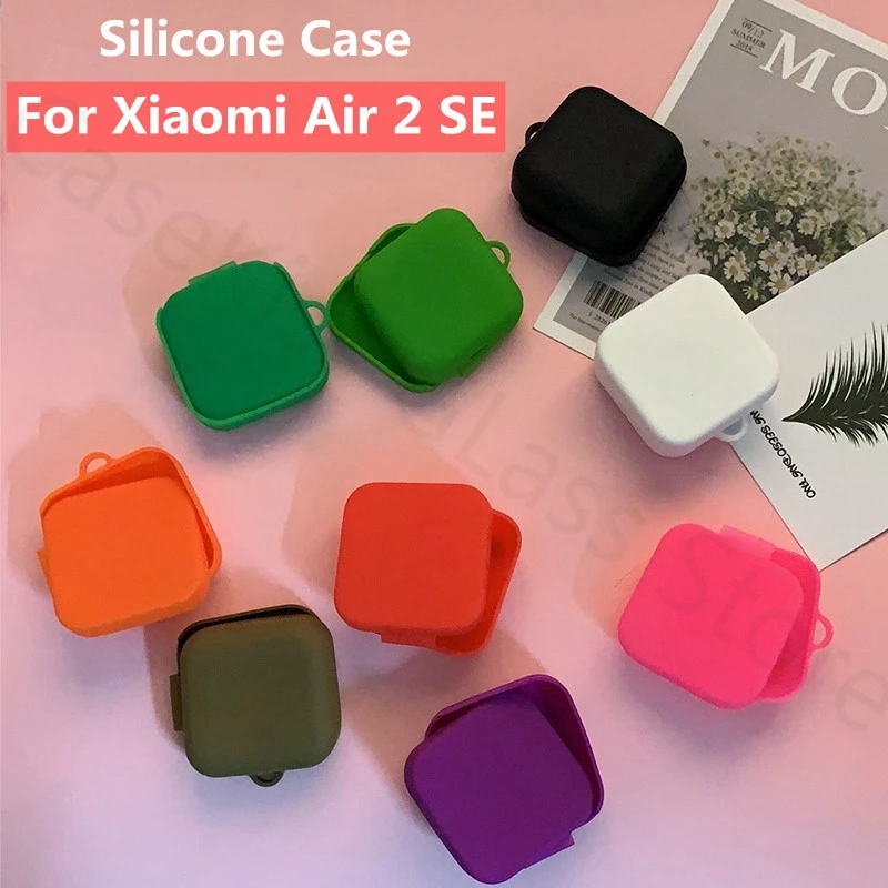 Силиконовый чехол для Xiaomi Airdots Pro 2 SE настоящая Беспроводная Bluetooth гарнитура