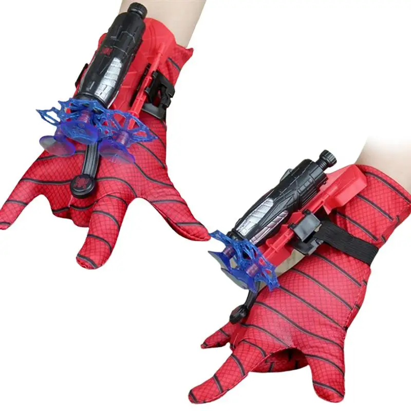 

Kids Plastic Cosplay Glove Hero Launcher Wrist Toy Set Funny Children's Educational Toys Attached Gloves Hero Launch Gifts