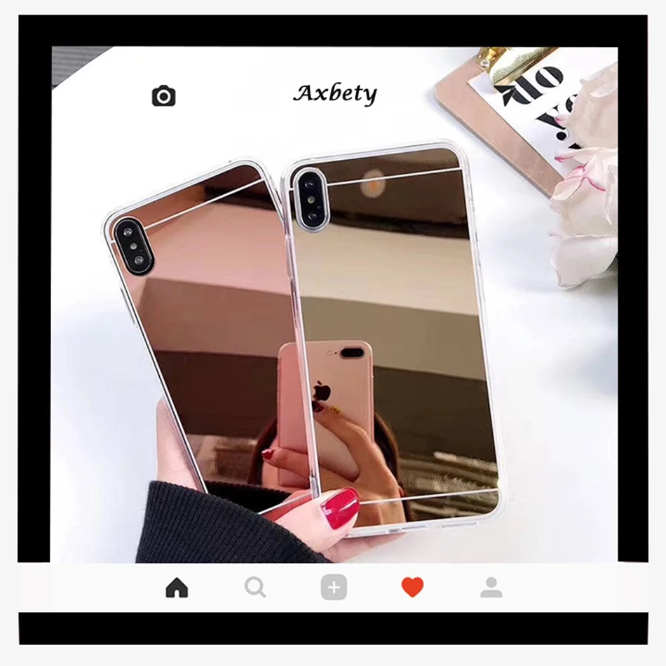 For Redmi Note 8 Pro 7 5 K20 8a 7a 6a Case Luxury Mirror Plating Cover Xiaomi Mi 8se 9 5x 6x Ultra Slim Soft Coque |