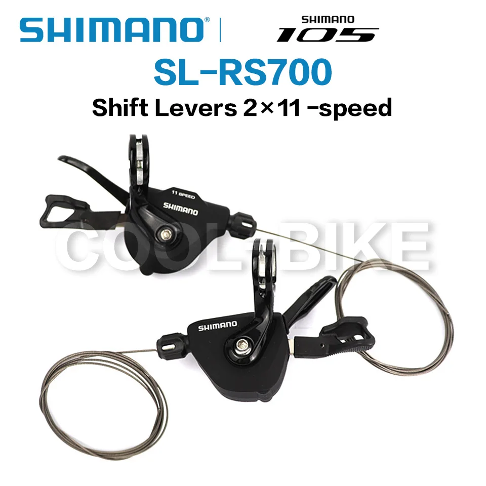 Рычаги переключения передач Shimano SL-RS700 Rapidfire Plus 2x11 скоростей RS700 рычаг плоская
