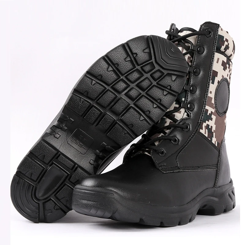 Men Hiking Shoes Waterproof Army Bomb Boots Tactical Mountain Climbing Sports Sneakers for Hunting | Спорт и развлечения