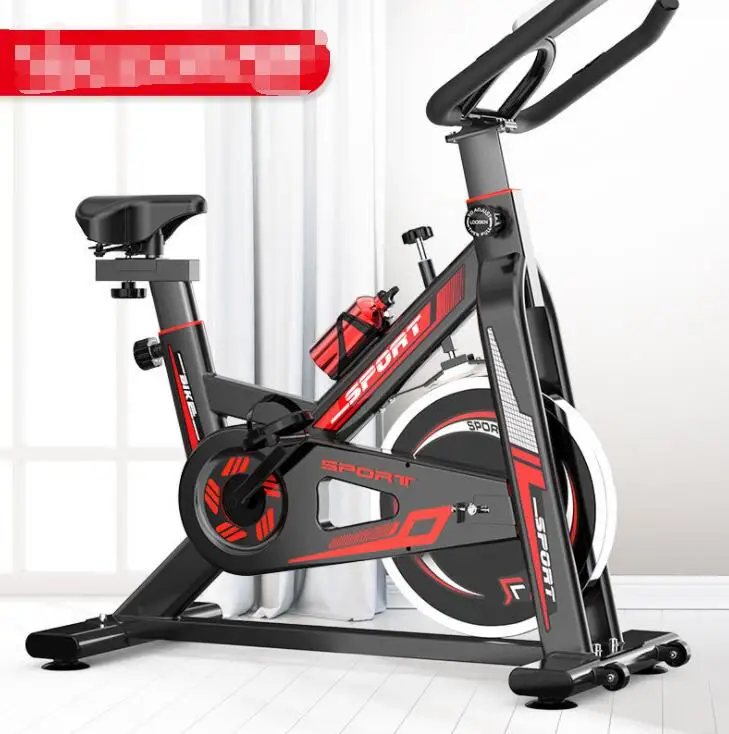 Вращающийся велосипед домашний велотренажер бесшумное фитнес оборудование