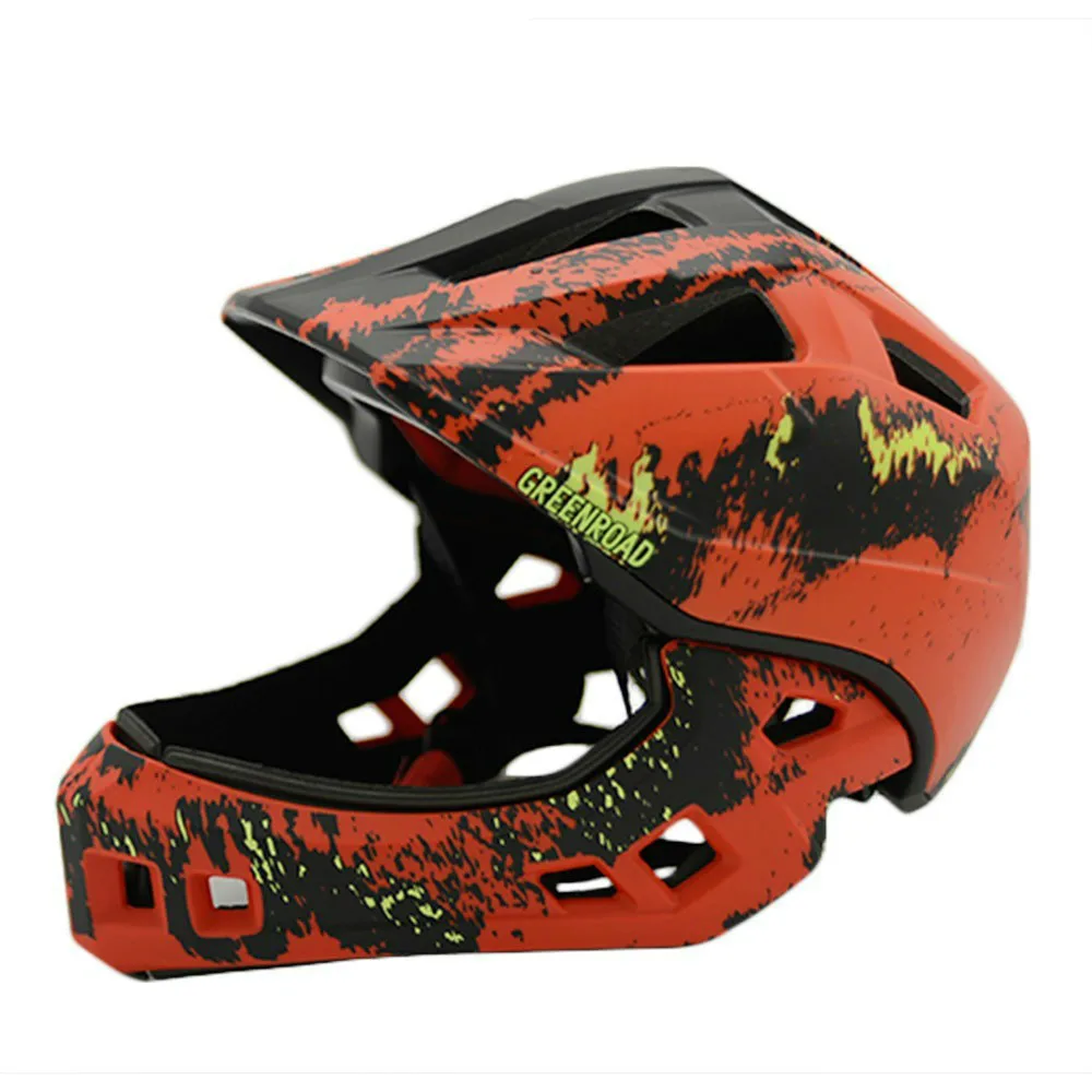 Шлем защитный детский для езды на велосипеде и скейтборде 53-58 см | Спорт