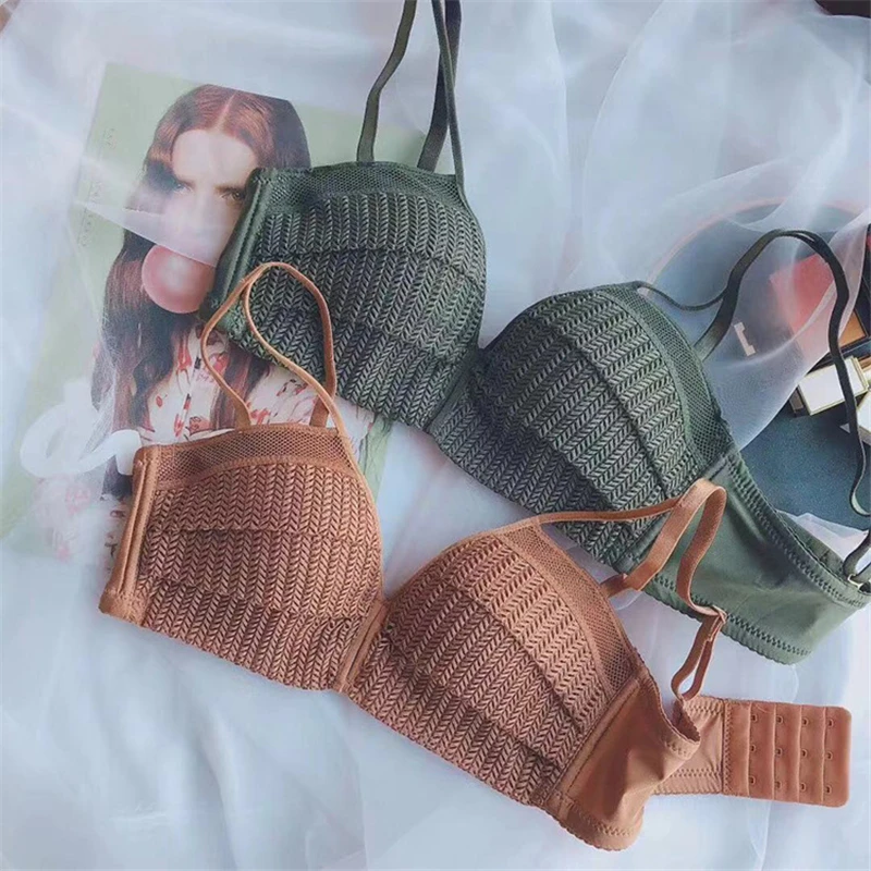 Женский бюстгальтер пуш-ап сексуальный 3/4 чашки однотонный бесшовный без