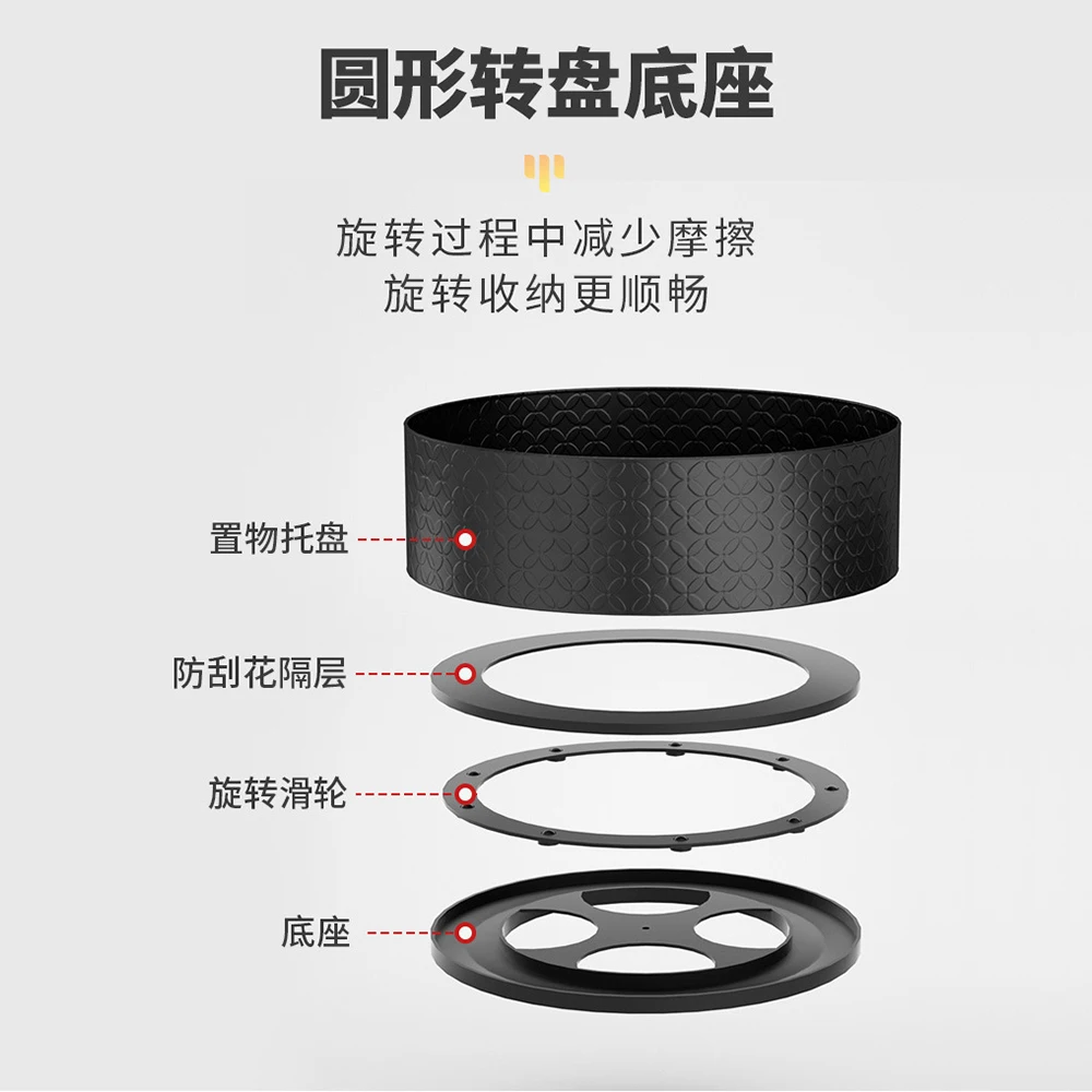 lazy susan cabinet organizer lazy susan kitchen turntable spice rack organizer 360 degree spinning storage container free global shipping