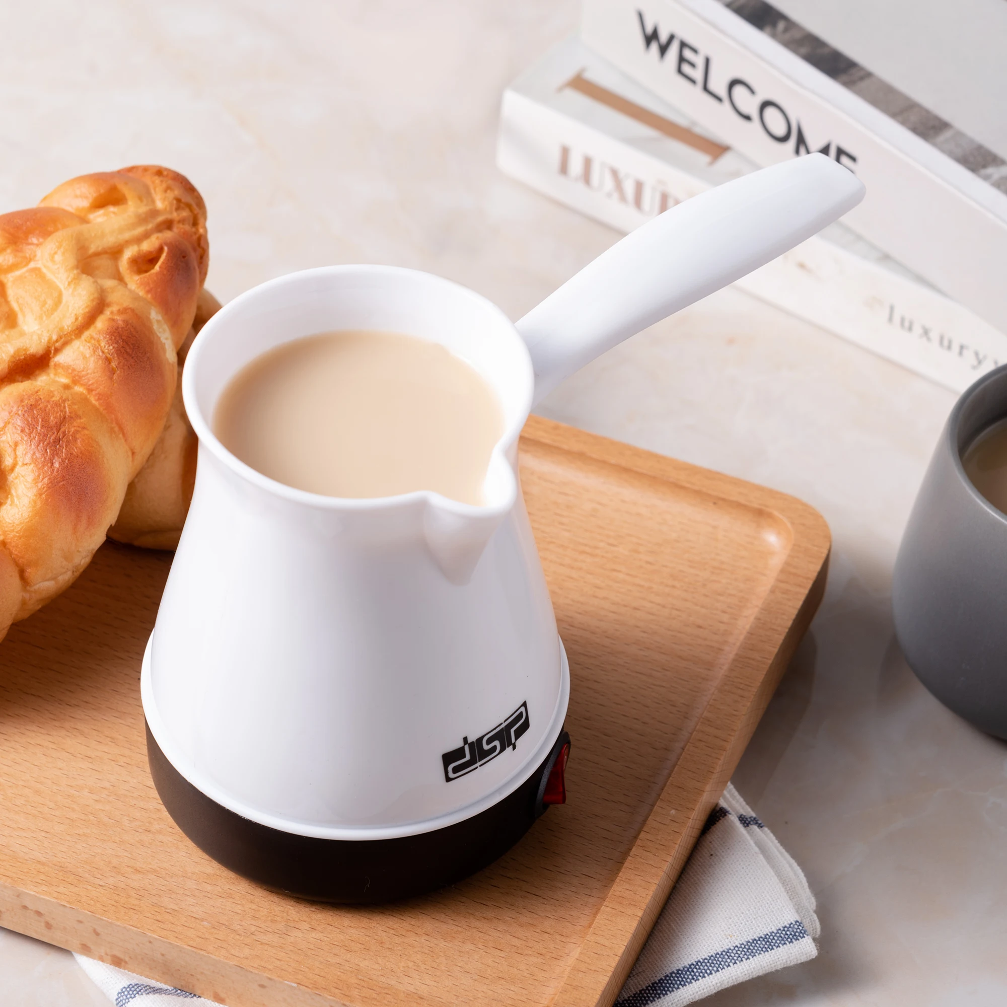 Турецкая кофеварка кофемашина портативная электрическая для чая кофе эспрессо