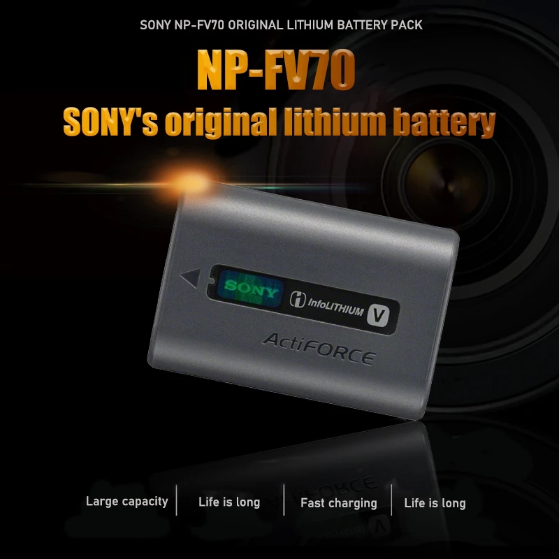 Литиевая аккумуляторная батарея 6 8 в SONY NP-FV70 NP FV70 NPFV70 1960 мАч FDR-AXP55 AX40 AXP35 AX30 AX45