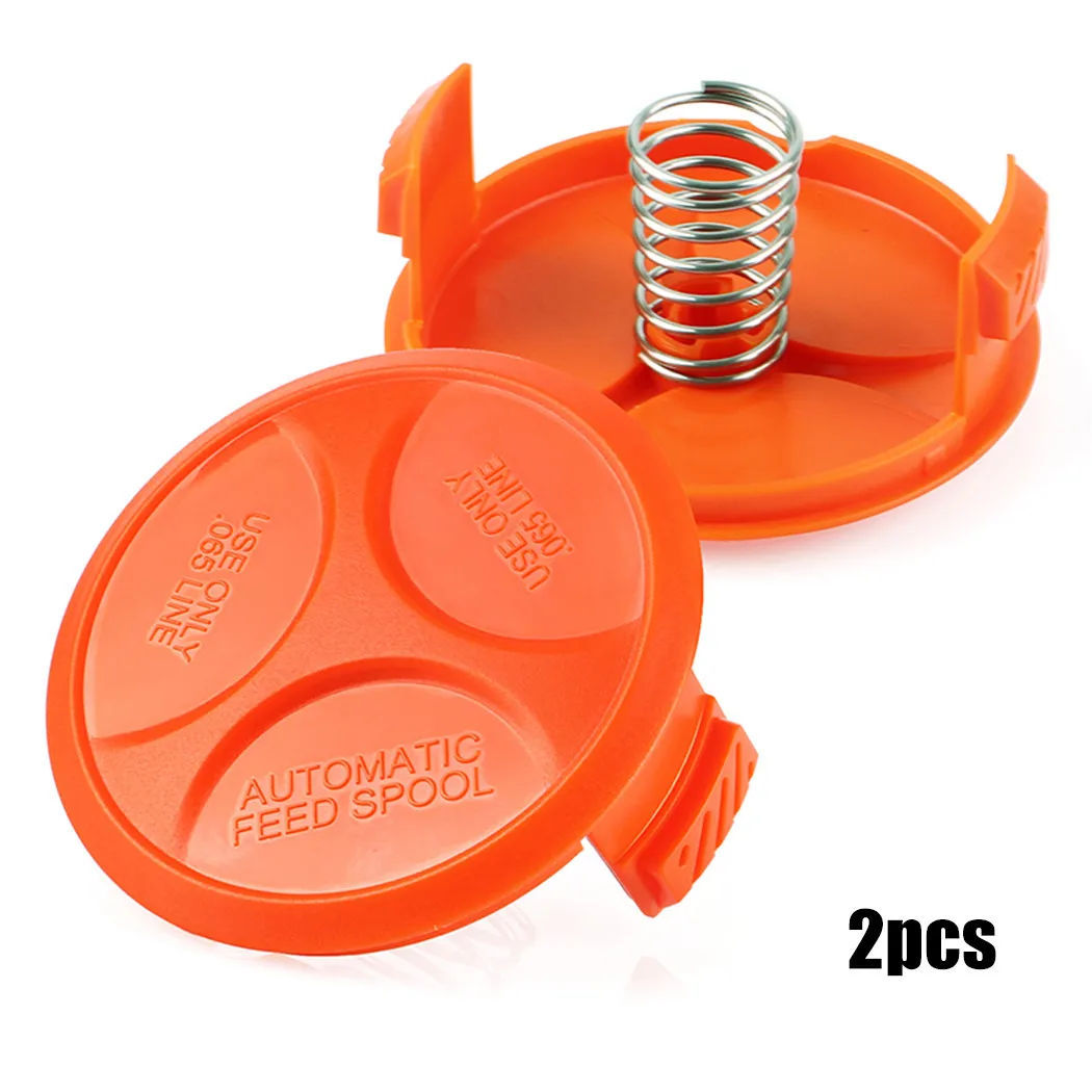 

2 Pack For BLACK + DECKER Spool Cover Fitment:For Black & Decker GH400 Type 1/2/3/5, GL4525 Type 1, GL5028 Type 1, GLC120 Type 2