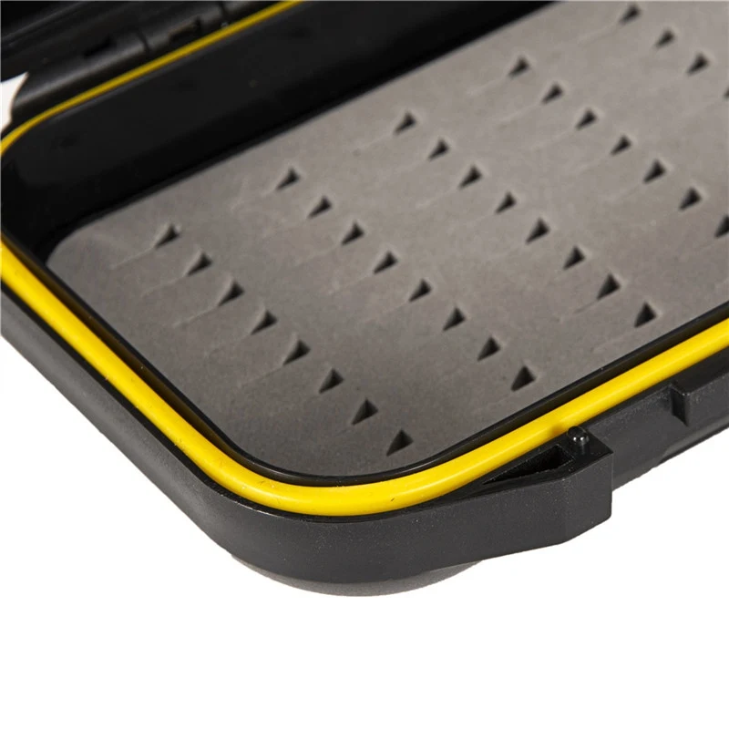 Fly Fishing Lures Trout Storage Box Porttable Waterproof Container Double Sided Tools Case | Спорт и развлечения