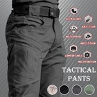 Брюки мужские тактические в стиле милитари, спецназ, армейские легкие водонепроницаемые повседневные уличные штаны-карго с несколькими карманами