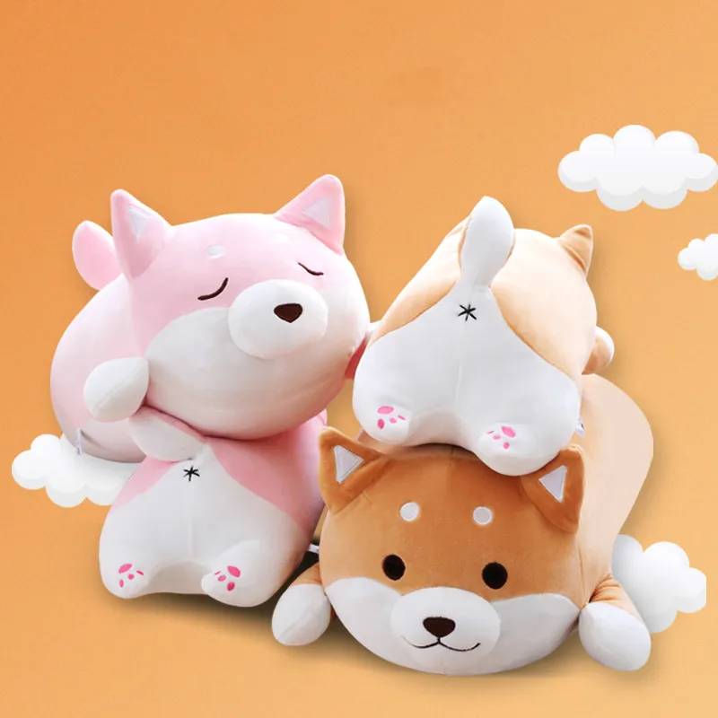 

Shiba Inu Dog Doll Stuffed Animals Plush Toys Big Soft Cartoon Cute Multiple Styles Pillow Children Girlfreind Birthday Gift