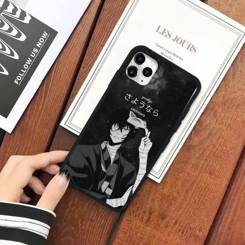 

Japan amine Bungou Stray Dogs Phone Case for iPhone 11 12 pro XS MAX 8 7 6 6S Plus X 5S SE 2020 XR