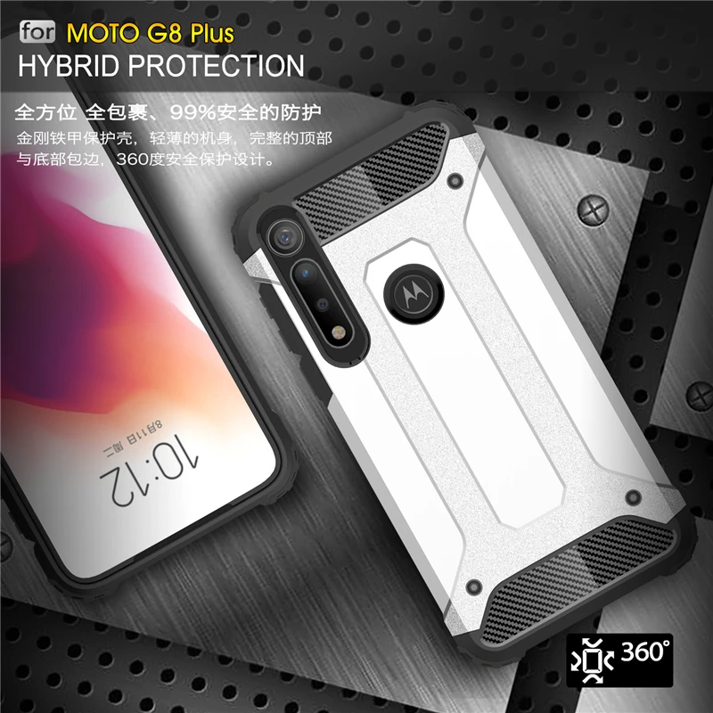Для Motorola Moto G8 плюс Чехол Heavy Duty Amror чехол для телефона Plus 6 3 &quotYouthsay|Бамперы| |