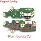 USB-разъем для зарядки для Nokia 7,1, док-порт, микрофон, микрофон, гибкий кабель, плата для Nokia 3,1 Plus5,1