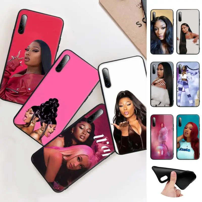 

Cardi B WAP Feat Megan Thee Black Silicone Phone Cover For Huawei Y6 Y7 Y9 Prime 2019 Y9s Mate 10 20 40 Pro Lite Nova 5t Case