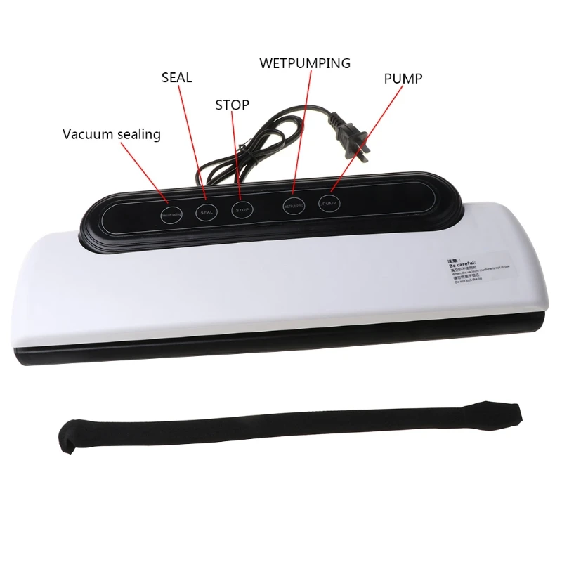 

Household Food Vacuum Sealer Fast Packaging Machine Vacuum Food Sealing Machine Vacuum Sealer Packer With 10 Bags Free