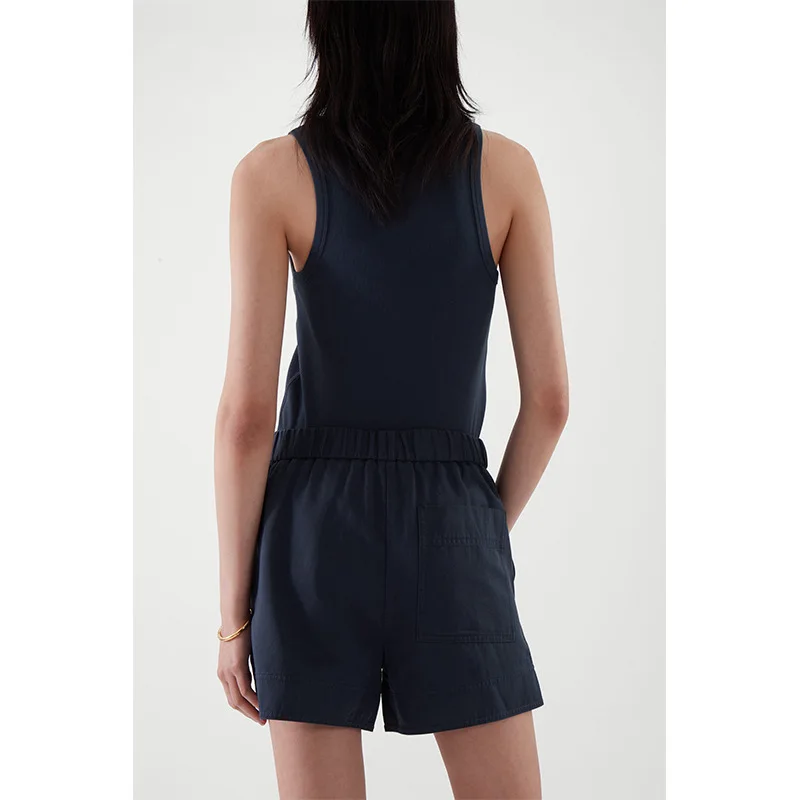 

Elastic-Waist High Waist Short Casual Breathable Comfortable Sports Women's Shorts Pants