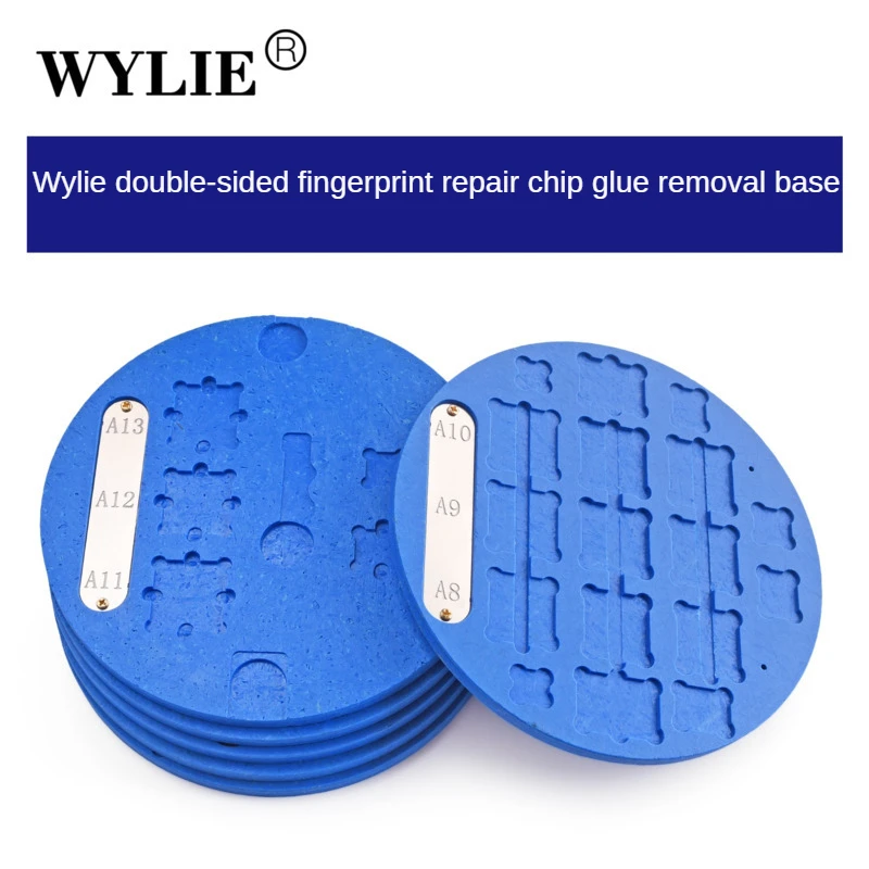 WYLIE Multifunctional Microscope Glue Removal Platform Fingerprint Sensor Repair Base for iPhone 7/7P/8/8P/A8/A9/A10/A11/A12/A13