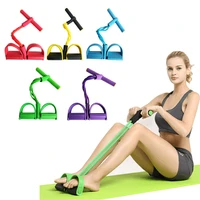 resistance bands latex elastic pedal exerciser sit up training pull rope waist and abdomen expander bands yoga fitness equipment