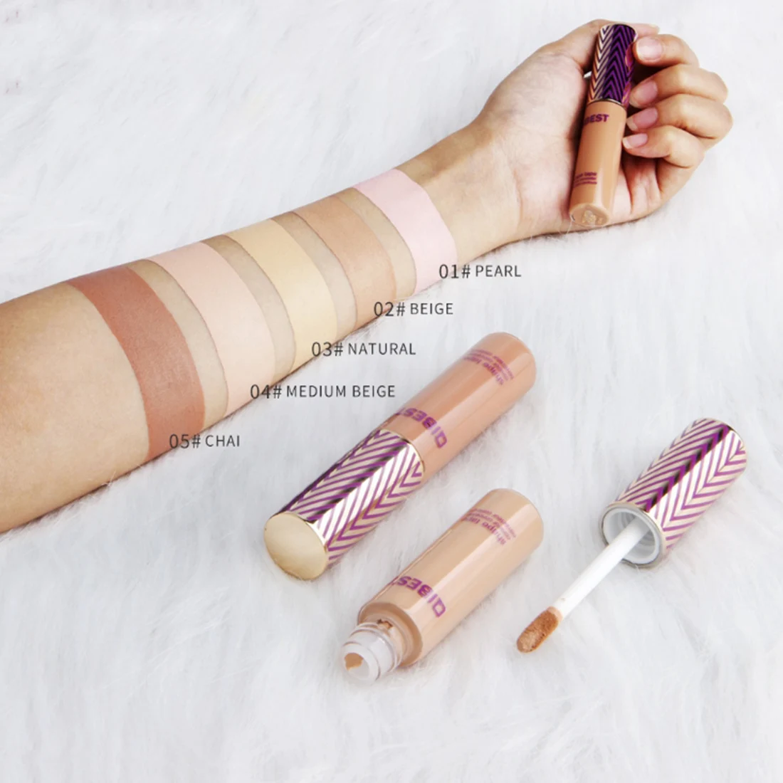 QIBEST консилер водонепроницаемый макияж полное покрытие жидкий стойкий контур