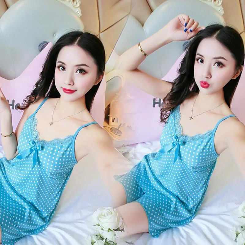 Новый домашний сервис женская летняя Пижама без рукавов с растрепанным молоком