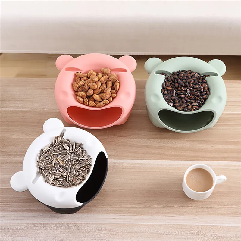 Творческий Ленивый Блюдо Фруктов чашка для закусок дома гайка Еда чаша