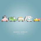 Брошь из металлического сплава с изображением героев мультфильмов