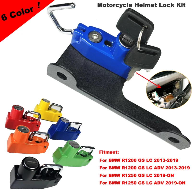 Замок для мотоциклетного шлема с 2 клавишами BMW MW R1200 GS LC /ADV 13 19 R1250GS Adventure 2019