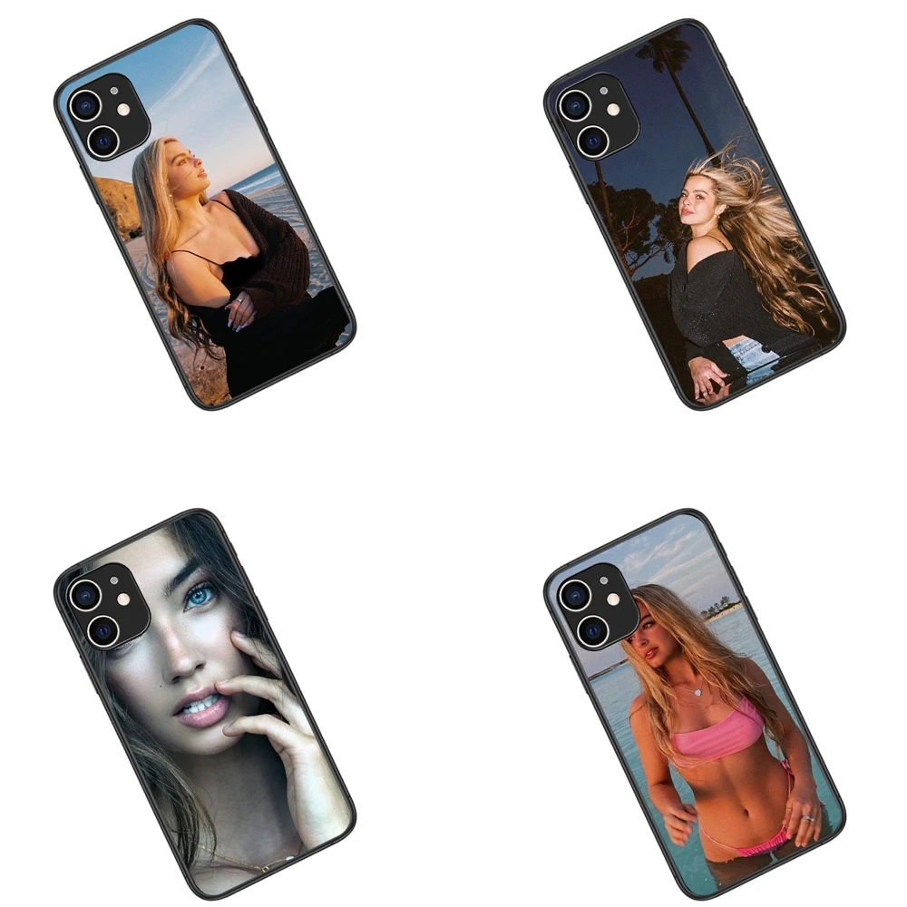 Интернет знаменитости Эддисон Рей Черная задняя красивая для Huawei Nova 8 7 6 3 SE Mate 40 30