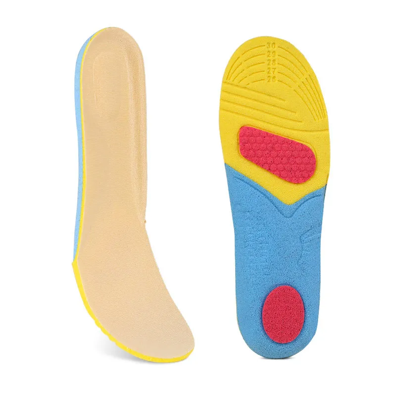 

1Pair Memory Foam Sport Insoles Sweat Absorption Pads Running Sport Shoe Inserts Breathable Insoles Foot Care Children's Insoles