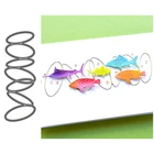 Кольцевой орнамент, металлические Вырубные штампы для скрапбукинга, искусственный трафарет, новинка 2021, сделай сам, карта, сделай сам, форма, модель, украшение для рукоделия