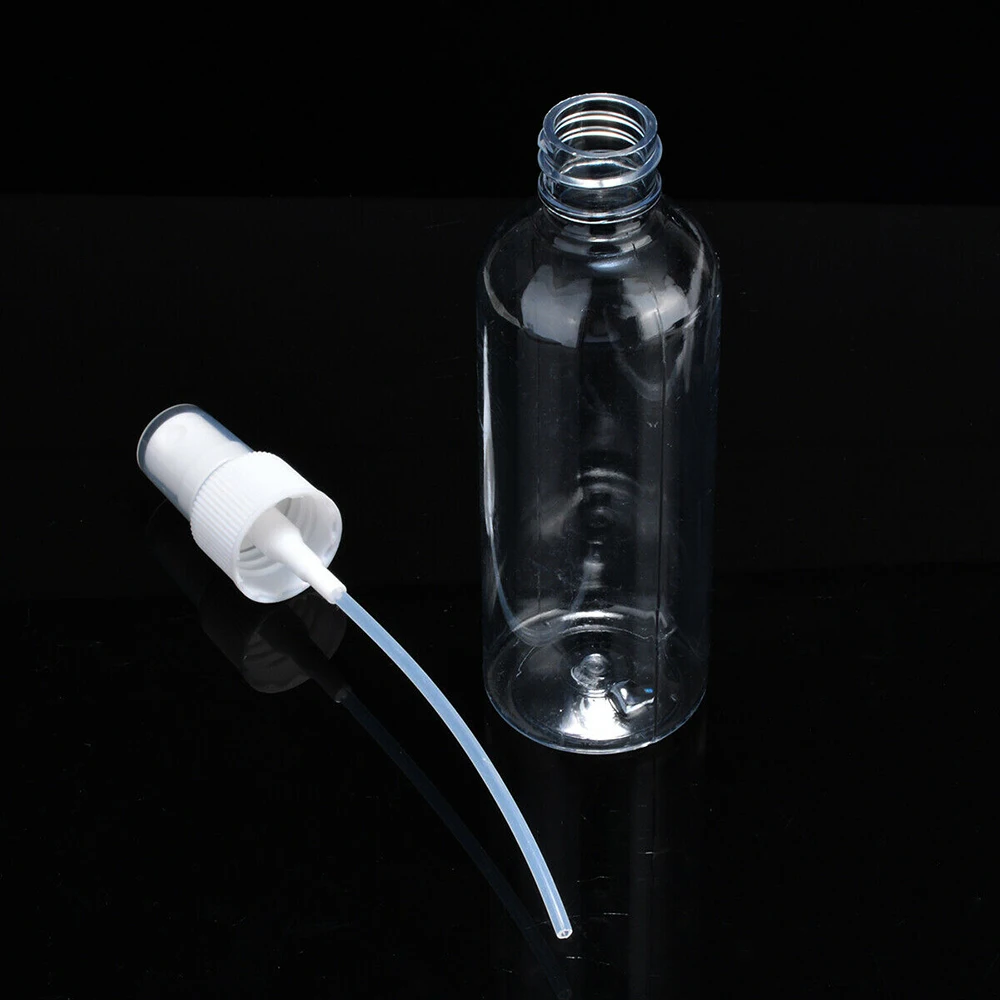 

5PCS 100ml Empty Plastic Spray Mist Bottles Refillable Bottle Perfume Atomizer Cosmetics Small Spray Bottle